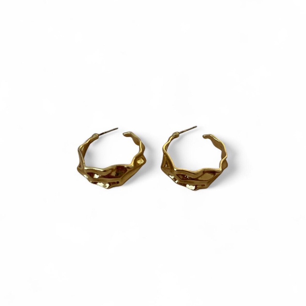 Elegant Gold Hoop Earrings